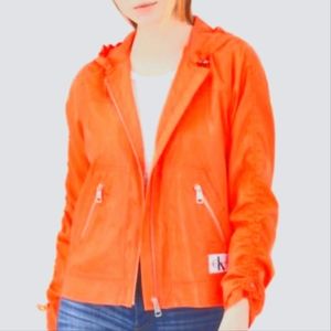 SALE _Water Resistant Zip Up Calvin Klein WATERPROOF   Jacket